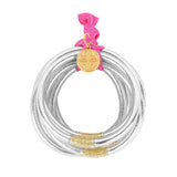 BuDhaGirl Silver All Weather Bangles *Final Sale*