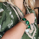 Botanical Dreams Top - Olive