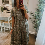 Kinsley Midi Dress - Secret Garden