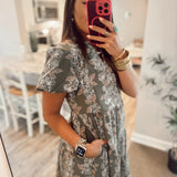 Kinsley Midi Dress - Secret Garden