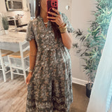 Kinsley Midi Dress - Secret Garden