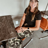 Raechel MR Barrel Slung Pants - Camo