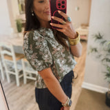 Lainey Top - Secret Garden