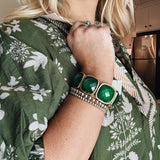 Botanical Dreams Top - Olive