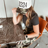 Raechel MR Barrel Slung Pants - Camo