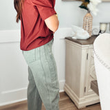 The Elan Top Burgundy