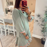 Naomi Dress - Basil