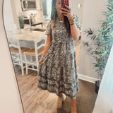 Kinsley Midi Dress - Secret Garden
