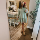 Naomi Dress - Basil