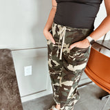 Raechel MR Barrel Slung Pants - Camo