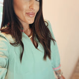 Naomi Dress - Basil