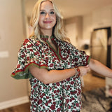 Secret Garden Top - Ecru