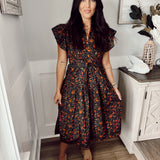 Sincerely Ours | Cala Midi Dress - Winter Garden