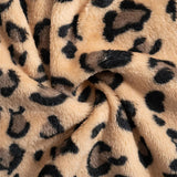 Leopard Wide Leg Plush Pants