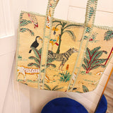 Safari Ride Quilted Tote - Final Sale