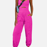 Cutout Scoop Neck Wide Strap Jumpsuit