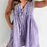 Tied Romper with Pockets