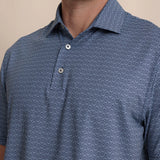 Driver ST Geo Polo - Dress Blue