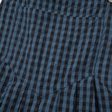 Plaid Wide Strap Wide Leg Overalls