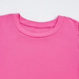 Pearl Detail Round Neck Puff Sleeve Blouse