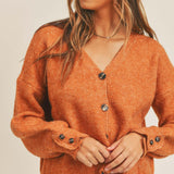 MABLE Long Sleeve Button Down Sweater Cardigan