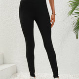 Wide Waistband Leggings